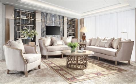 Homey Design Hd 632 Ivana 3 Piece Formal Living Room Set