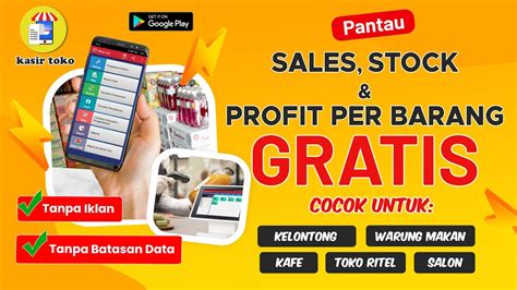 Aplikasi Kasir Toko Portable Android Gratis Full Offline Untuk Bisnis