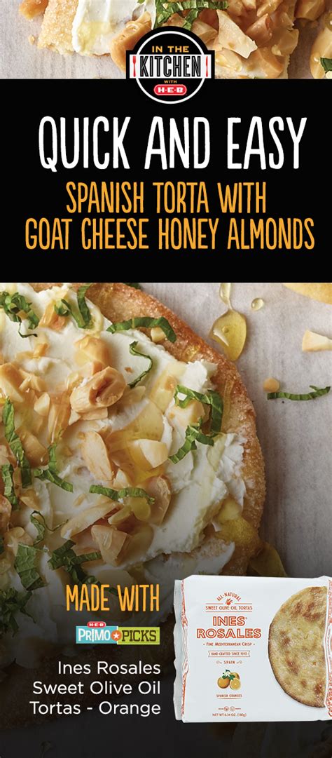 This Recipe For Spanish Tortas With Goat Cheese Honey And Almonds Is