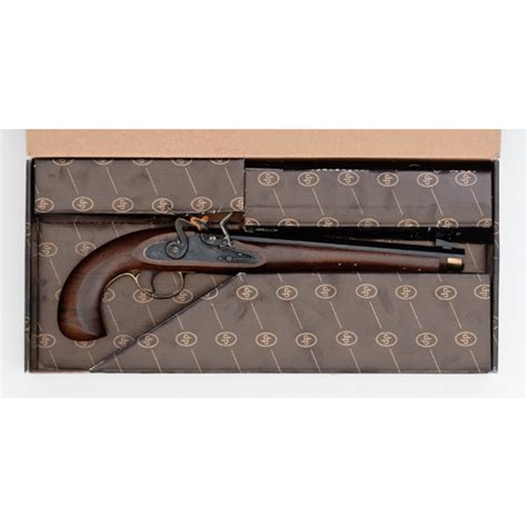 Pedersoli Reproduction Kentucky Flintlock Pistol Cowans Auction