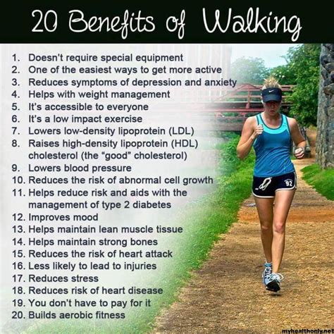 10 Impressive Benefits Of Walking You Must To Know My Health Only
