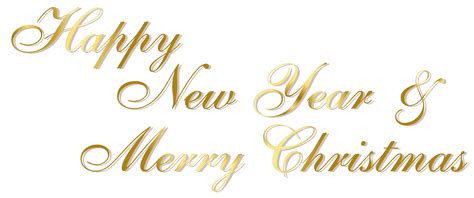 New year png, transparent png is a hd free transparent png image, which is classified into new year png,merry christmas text png,merry christmas png. Gold Happy New Year and Merry Christmas PNG Text | Gallery ...