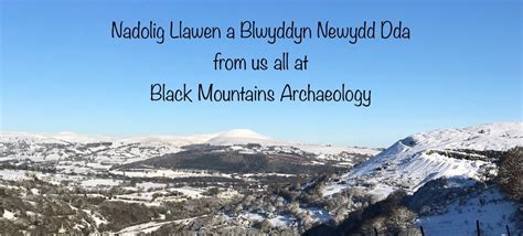 Black Mountains Archaeology Archaeoleg Mynydd Du