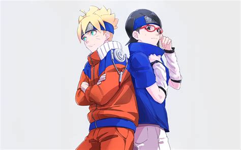 Descargar la imagen en teléfono Naruto Animado Sarada Uchiha Boruto Uzumaki Mitsuki Naruto