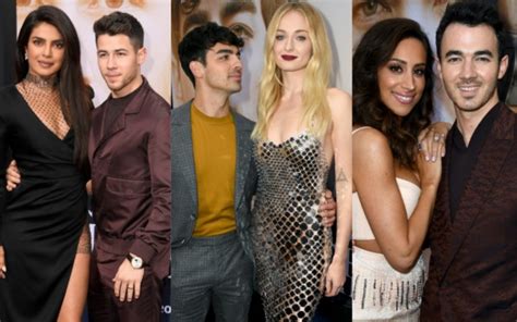 Priyanka Chopra Sophie Turner And Danielle Jonas Smashing Hot At Chasing Happiness Premiere