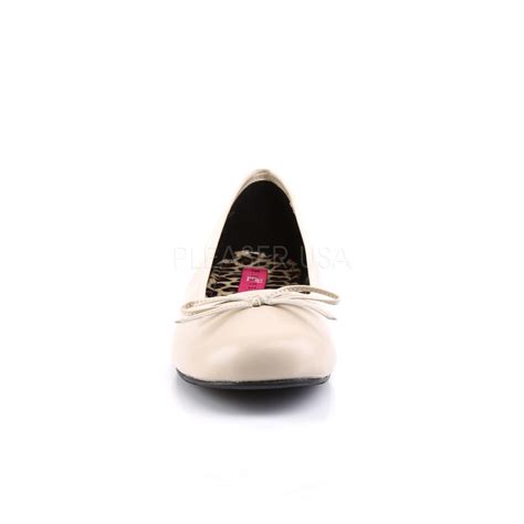 Classic Adult Ballet Flat With Bow Accent 4 Colors Anna 01 Fantasiawear