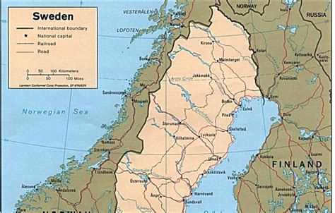 .zweden kamer decor, zweden print, zweden kaart afdrukbaar, zweden instant download. Kaart landen Noord-Europa: Kaart Zweden en Stockholm ...