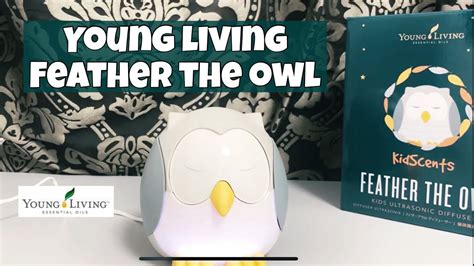 Maries lavender farm and distillery _ young living essential oils. Unboxing Young Living Feather the Owl Diffuser - YouTube