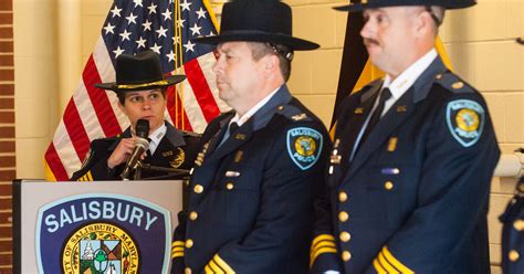 Salisbury police promotions announced today