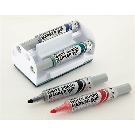 G Pentel Whiteboard Marker Assorted Bullet Tip Pack Of