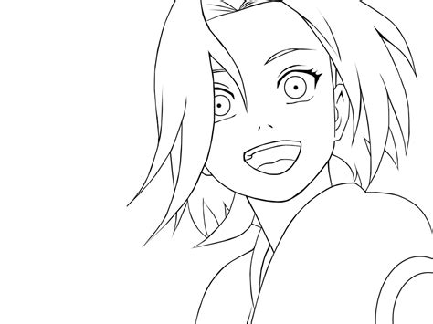 Sakura Para Pintar Animeart Desenhos Para Colorir Naruto Desenhos