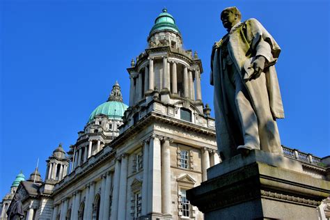 The grounds feature a number of statues and memorials relating to belfast's. Robert McMordie Statue at City Hall in Belfast, Northern ...