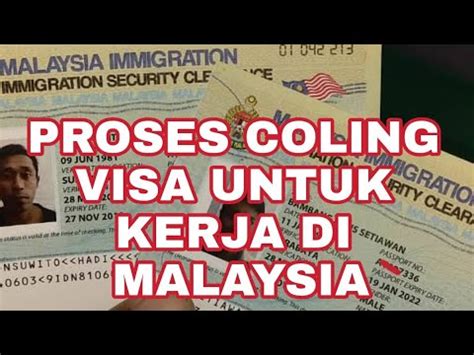 One of the most commonly asked questions is if they will need a visa to travel to a certain country. PROSES CALLING VISA KERJA KE MALAYSIA - YouTube