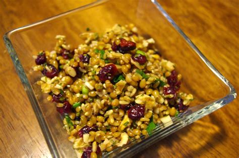 From Scratch Mom Red Wheat Berry Salad