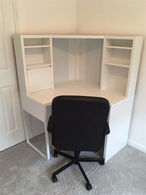 Need a new gaming desk but not sure which producers of the desks make the most quality equipment? IKEA Micke Corner Computer Desk (white) | in Motherwell ...