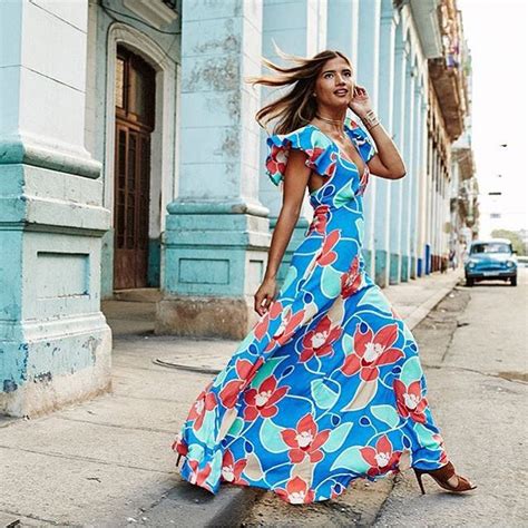 Antigua Dusty Dress In Havana Cuba Rocky Barnes Nickonken Havana