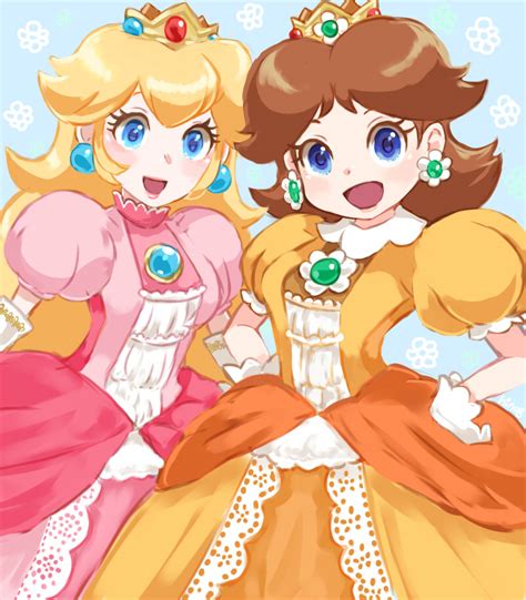 Princess Peach And Princess Daisy Mario Drawn By Hino Danbooru My Xxx