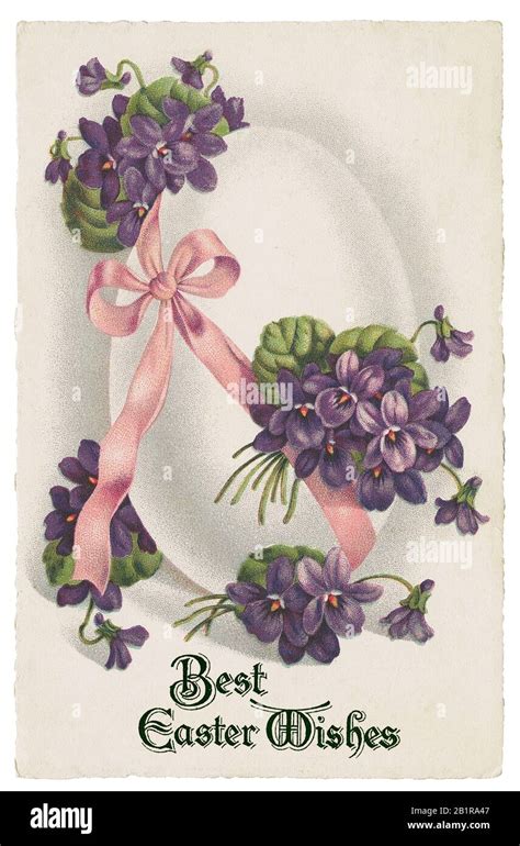 Victorian Easter Card Cut Out Stock Images And Pictures Alamy