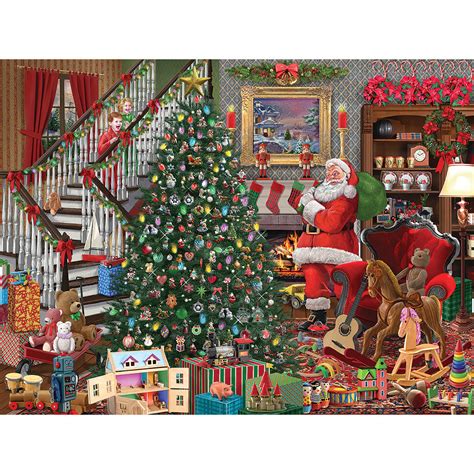 Christmas Joy 500 Piece Jigsaw Puzzle At Bits And Pieces
