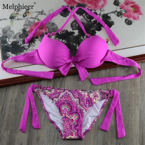 5 color new women plus szie underwire bikinis bathing suit sexy push up bikini set beach support