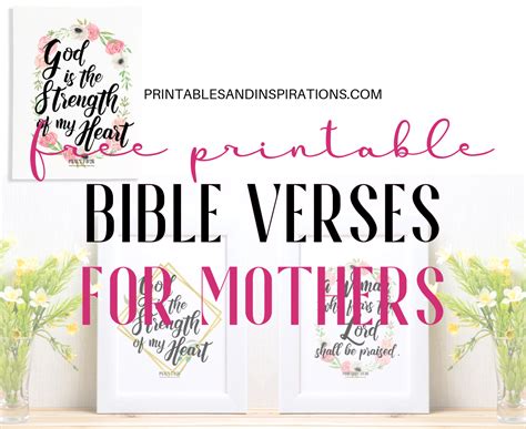 Encouraging Bible Verses For Mothers