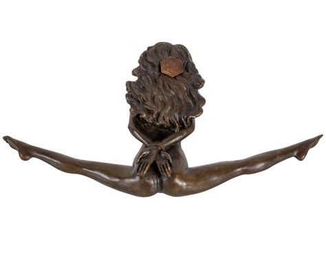 An Erotic Bronze Sculpture Cm Ebay