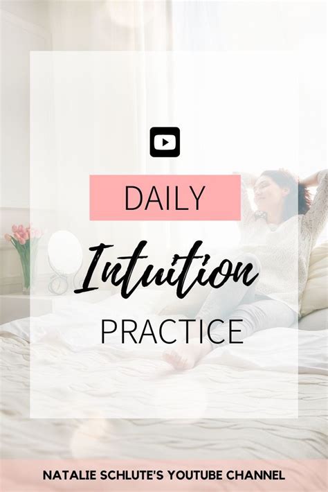 How To Listen To Your Intuition More Daily Intuition Practice 2020 Intuition Manifestation