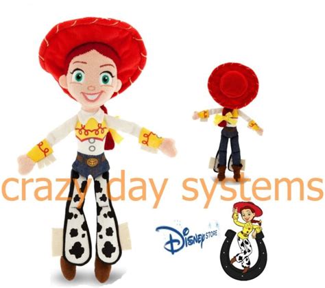 Disney Store Jessie Plush Mini Bean Bag 11 Toy Story New Cowgirl