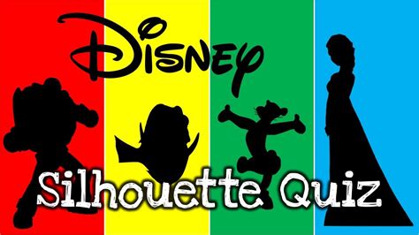 Guess The Disney Character Disney Quiz Youtube