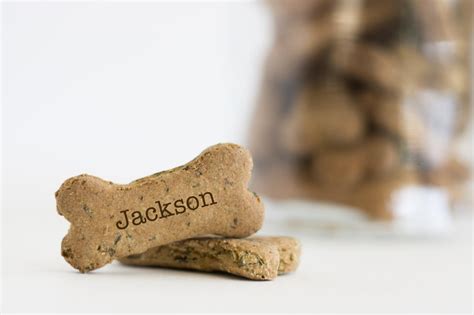 Organic Dog Treats Custom Personalized Name Bone Treats Etsy