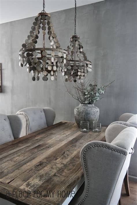 See trending dining room looks, dining room design trends, and more. Classic Rustic Country style Dining room with beautiful ...