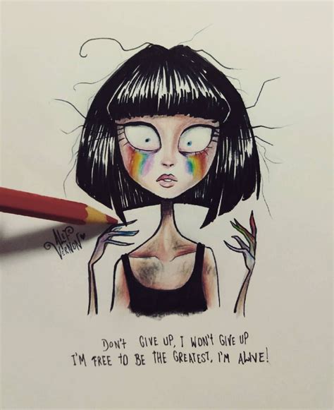 Tim Burton Style Art