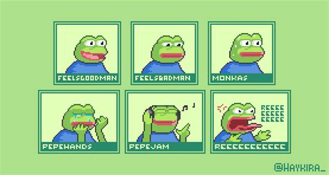 Oc A Bunch Of Pepe Emotes