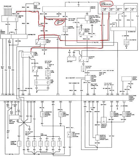 Ford Ranger Fuel Pump Wiring Diagram