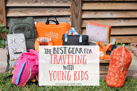 The Best Gear For Traveling With Young Kids Our Handcrafted Life