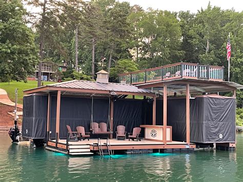 Custom Dock Systems The Touchless Boat Cover