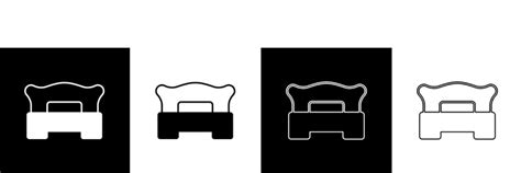Bedroom Black And White Vector Images Over 7400