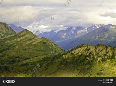 Rugged Mountain Peaks Image And Photo Free Trial Bigstock