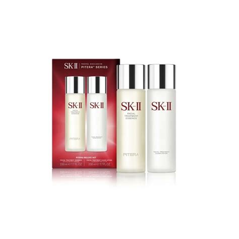Contains a synthetic fragrance blend. SK-II Facial Treatment Clear Lotion 230ml + Facial ...