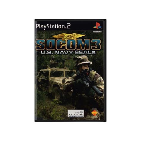 Jogo Socom 3 Us Navy Seals Usado Ps2 Xplace Games Loja De