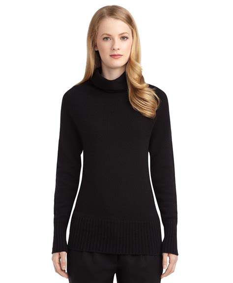 Cashmere Turtleneck Sweater Women Turtle Neck Ribbed Turtleneck