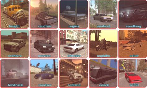 Gta V Vehicles Converted To San Andreas 100 Cars Including 40 With