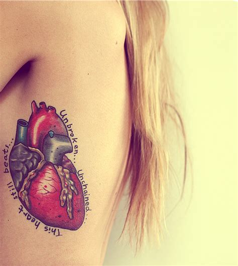 34 Anatomical Heart Tattoos With Strong Meanings Tattoos Win