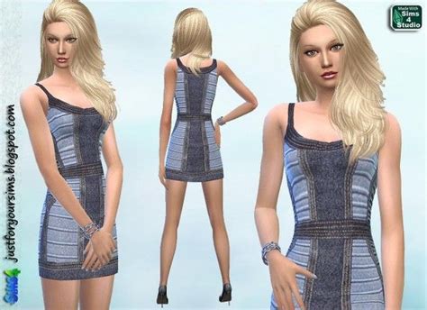 Just For Your Sims Bandage Dress Sims 4 Downloads Check More At