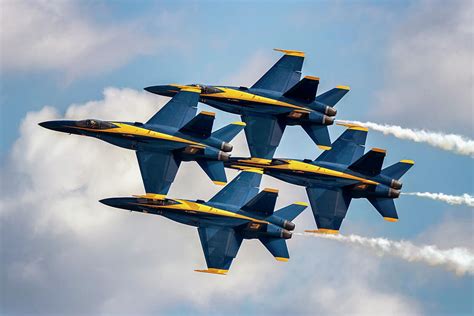 Blue Angels Diamond Formation Photograph By American Landscapes Pixels