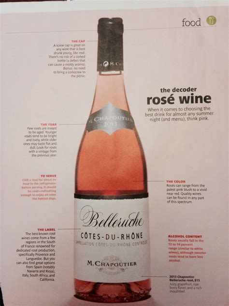 Rose Wine. Real Simple | June 2014 | Rose wine, Wine, Rosé wine bottle