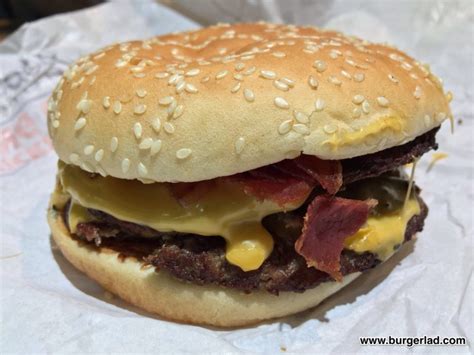 Bacon Double Xl Burger King Uk 2019 Burger Price And Review