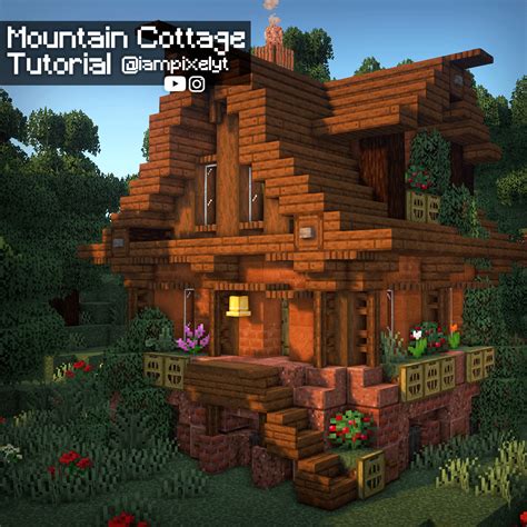 Tutorial On My Youtube Iampixelyt Minecraft Build House Minecraft