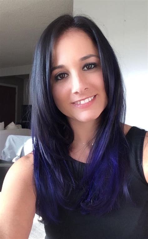 Do you want a bigger color change than purple highlights? Purple ombre | Purple ombre, Ombre, Purple