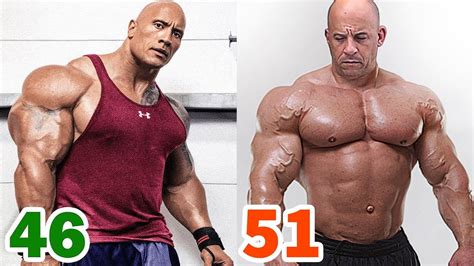 But there was one member of the family missing: The Rock vs Vin Diesel Transformation ★ 2019 - YouTube